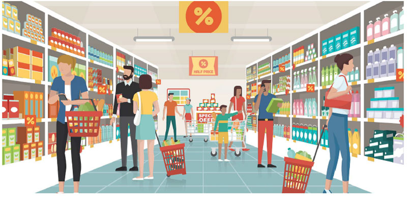 People shopping instore having different experiences value price - Retail Economics