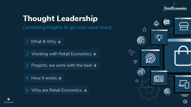 Thought Leadership with Retail Economics